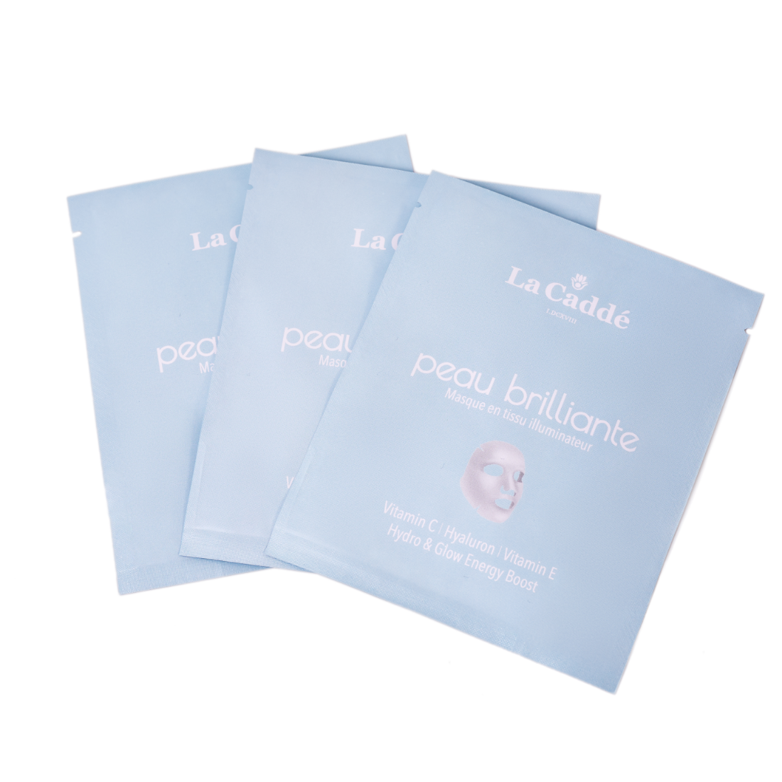 Sheet mask - Peau Brilliante 3 stk