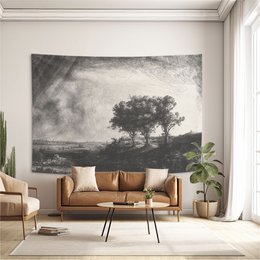 Het wandtapijt van de drie bomen