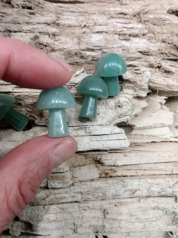 Rocce Sattva | Tranquillità dell'ossidiana | Fungo Gua Sha Spa 20 mm