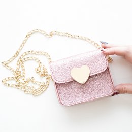 New in 2026 - Children's shoulder bag - Mini-Love Pink