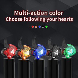 3.5mm Cable Wired Earphones QKZ AK6 HiFi Sound Quality Earphone With Wire Gaming Headset Gamer Headphones Bass Cheap Sale Earbud