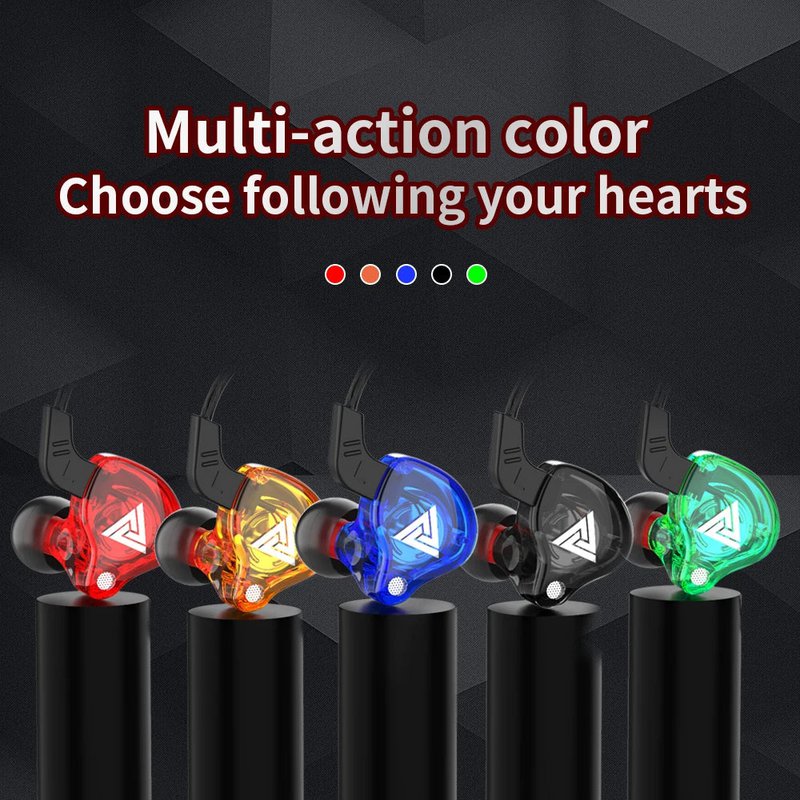 3.5mm câble filaire écouteurs QKZ AK6 HiFi qualité sonore écouteur avec fil jeu casque Gamer casque basse pas cher vente écouteurs