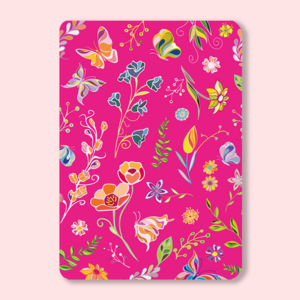 Floral Pattern Postcard