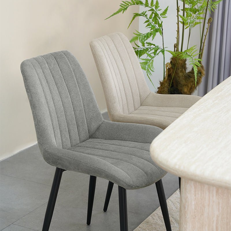 Silla de comedor Jarvis [juego de 2] [tela de lino]