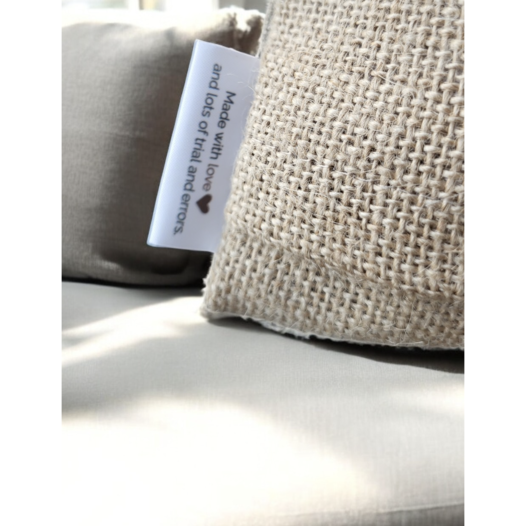 Line & Jute Pude 30x50