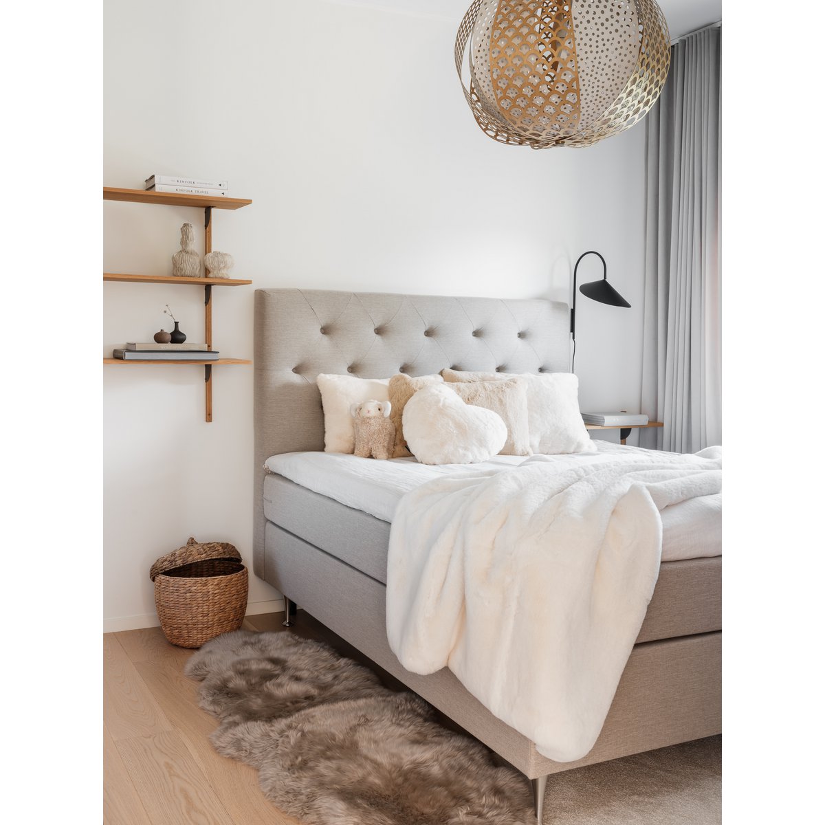 Fluffy blanket - Ivory