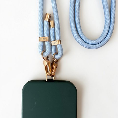 Telefoonketting - lichtblauw