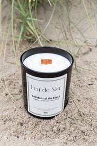 Fullsize 220g scented candle - cocktails at the beach