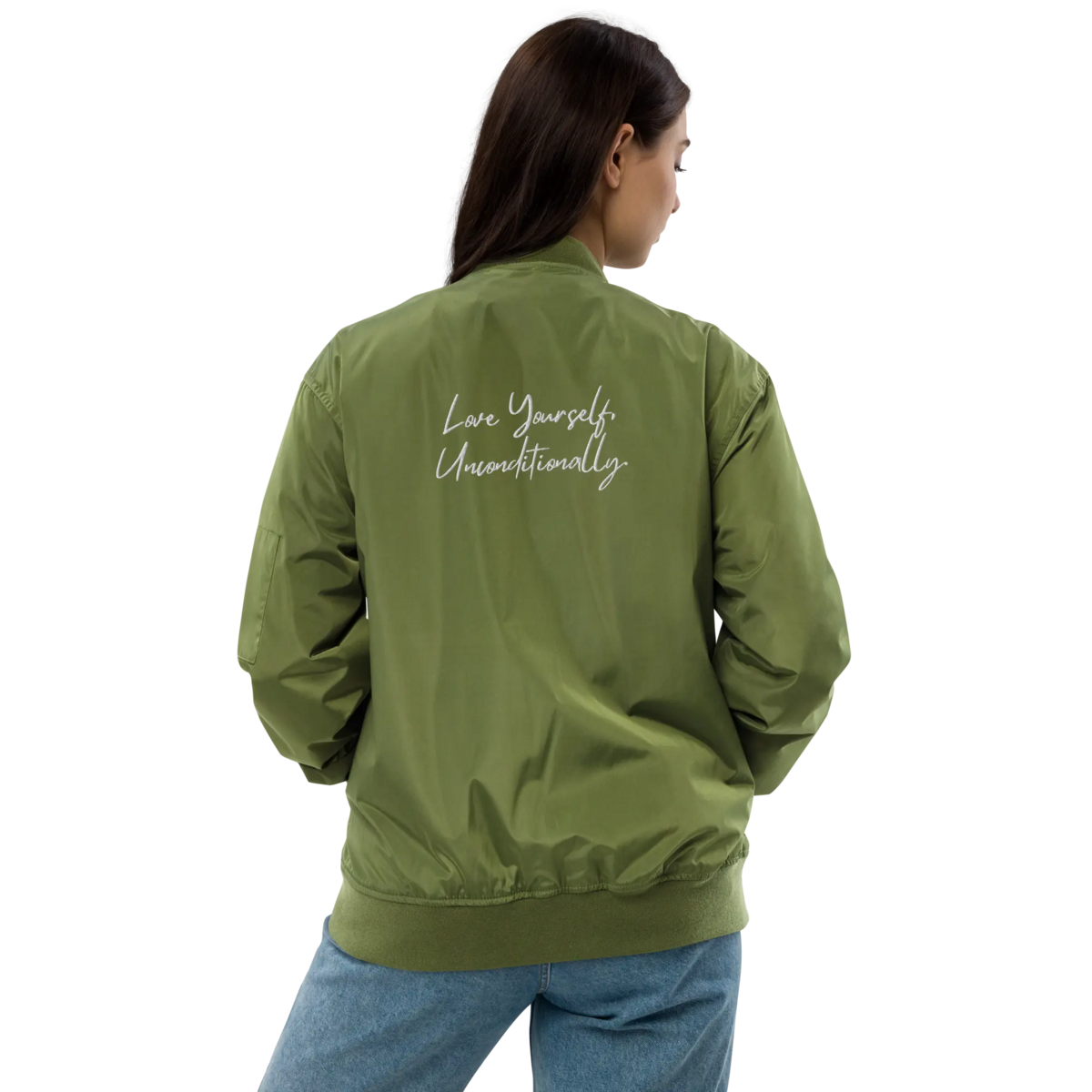 Premium bomber jacket Self Love Premium recycled bomber jacket