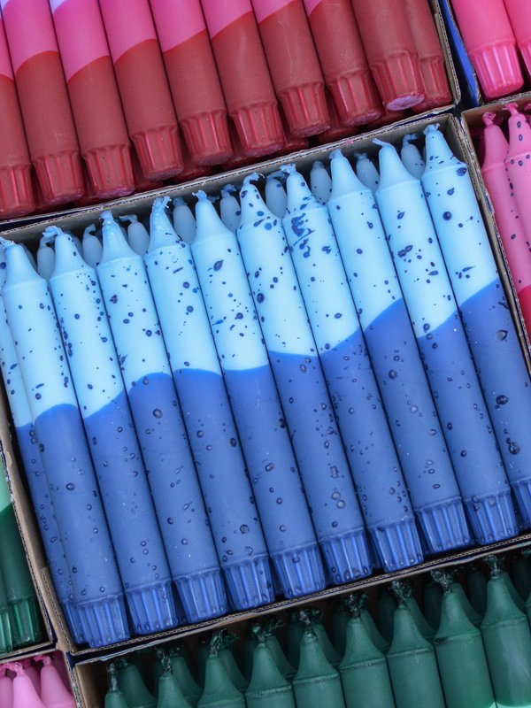 Stabkerzen Frühling – Blueberry Fizz Confetti