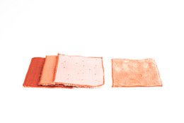 Vaskbar makeupfjerner Bomuldsgaze - Terracotta