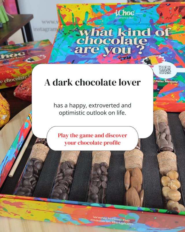 iChoc-Verkostungsspiel, iChoc Experience-Geschenkbox