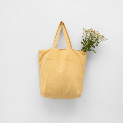 Butter Linen Big Bag