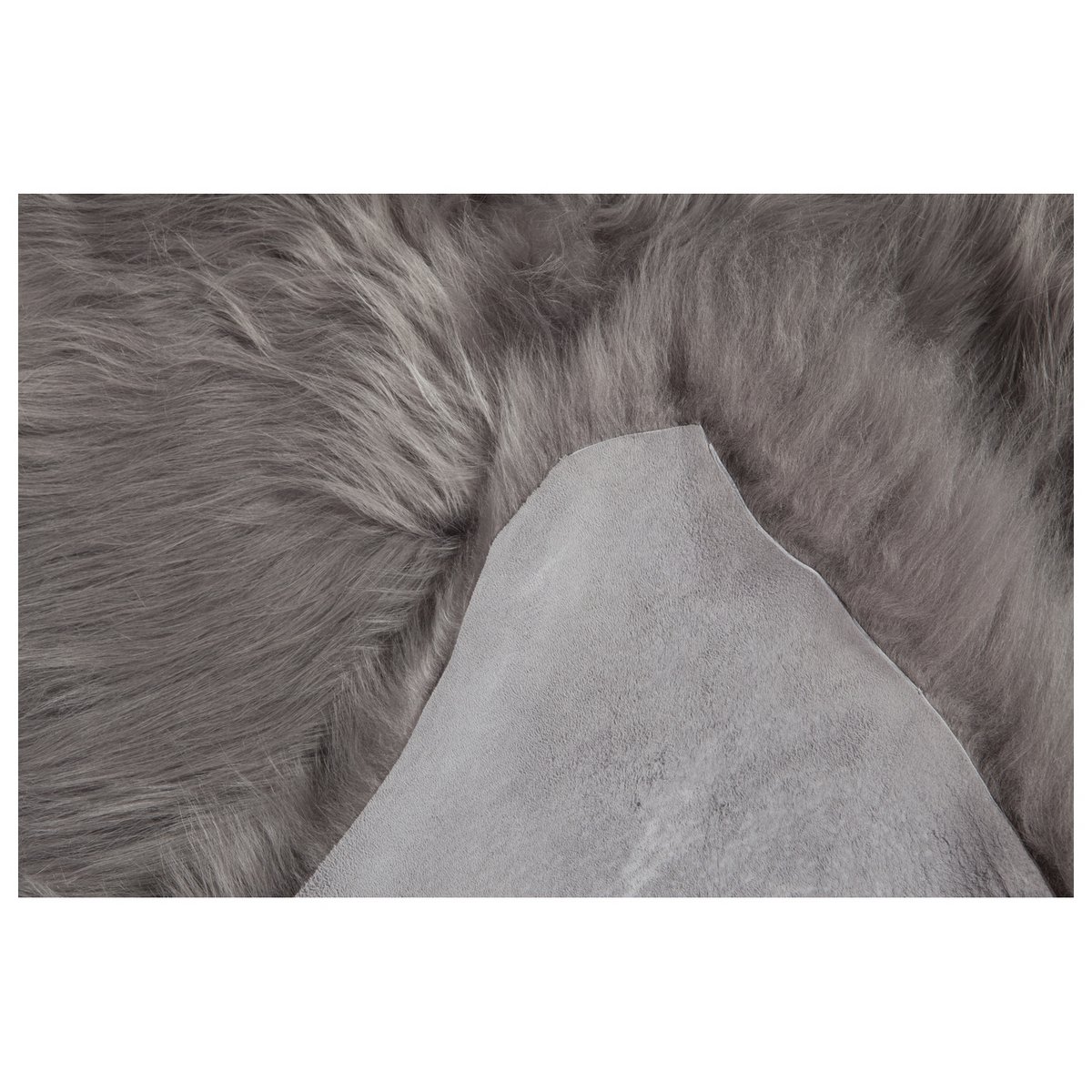 SHEEPSKIN ICELANDIC GREY 90-110cm