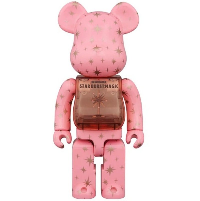 400%  Bearbrick - Star Burst Magic (2nd Edition)