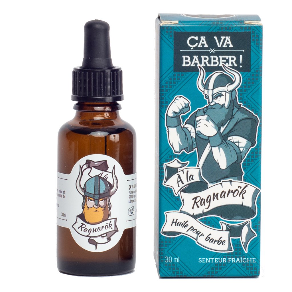 Huile pour barbe bio "à la Ragnarök" - 30 ml