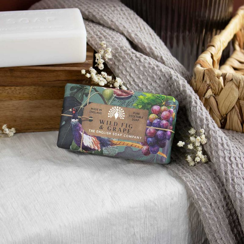 ENGELSK SÆBE C° 190g zeep - Wild Fig & Grape