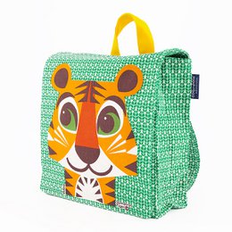 Children's backpack, organic cotton, Tiger