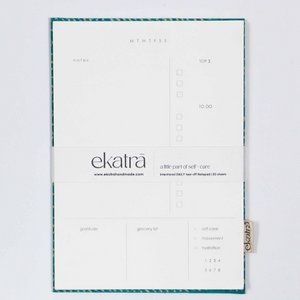Kladblok | Gerecycled papieren notitieboek Dagelijkse plannerbladen