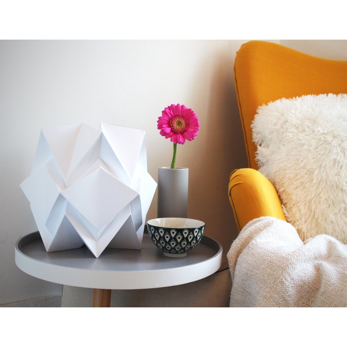Origami Paper Table Lamp - Size S