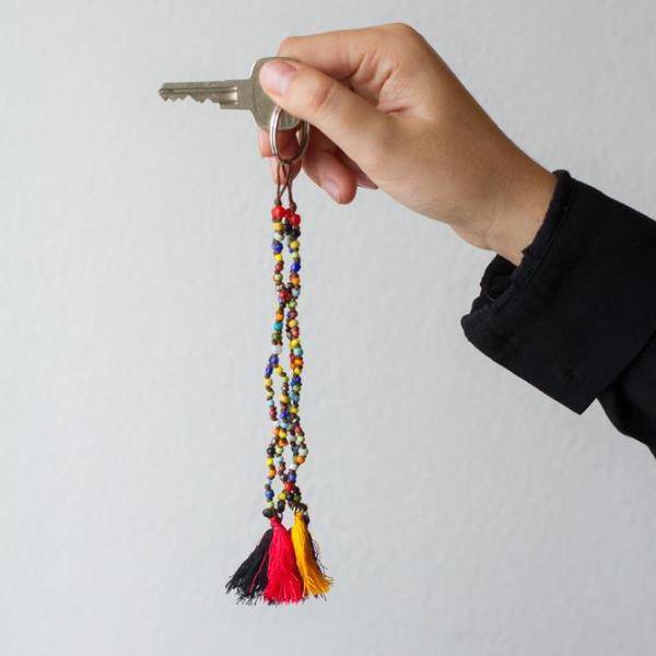 Farida Sleutelhanger Kwasten