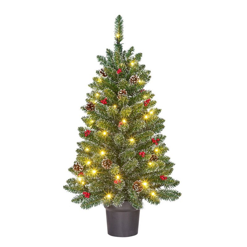 Sztuczna choinka podświetlana Creston Green