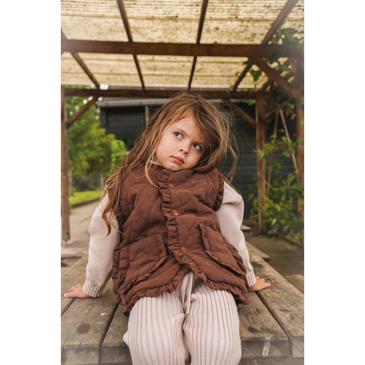 Piper Ruffle Vest 