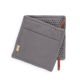 CH&F Grydeholder med Lomme | Silikone prikker |  20x20 cm