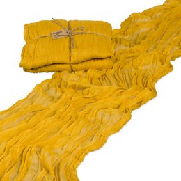 Table runner, gauze, cheesecloth, uni ca.70cm x 300cm