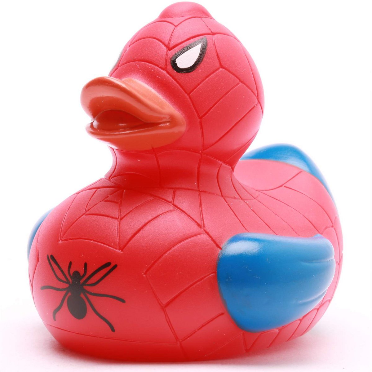 Rubber duck superhero red-blue - rubber duck