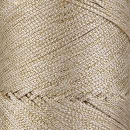 Sensy Premium 2mm Sparkle - 250 m Sznurek do makramy, 90% polipropylen / 10% poliester