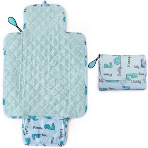 Milk&Moo Sangaloz Baby-Wickelunterlage, wasserdichte tragbare Wickelunterlage