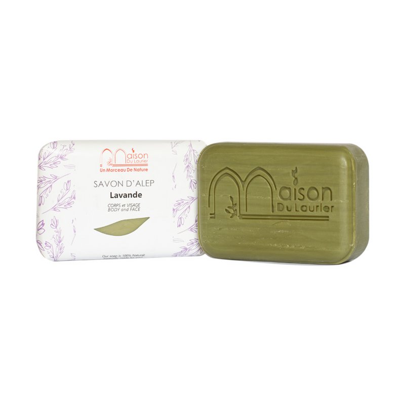 Aleppo zeep met lavendelgeur 100g