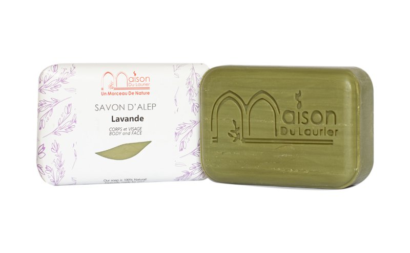 JABÓN DE ALEPO CON AROMA A LAVANDA