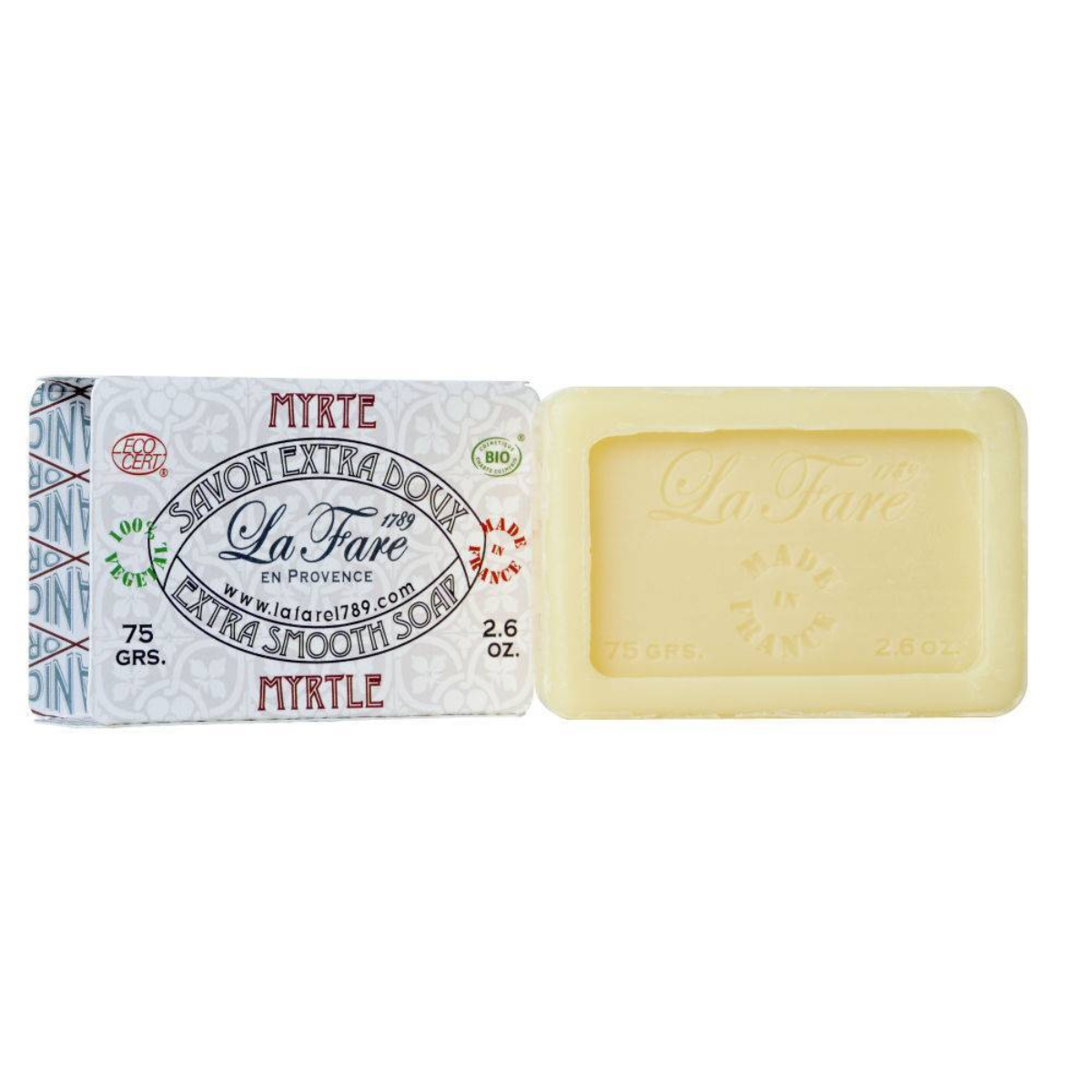 La Fare 1789 Sapone Extra Liscio Myrte 75g