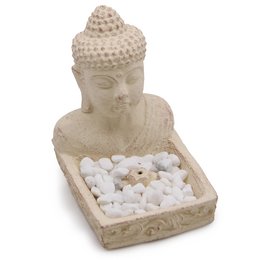 Boeddha Feng Shui Wierook (crème)