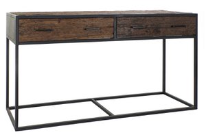 CONSOLA MADERA RECICLADA MANGO 150X43X77 MB177217