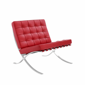 Expo red armchair