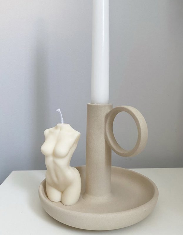 Torso-Kerze für Frauen