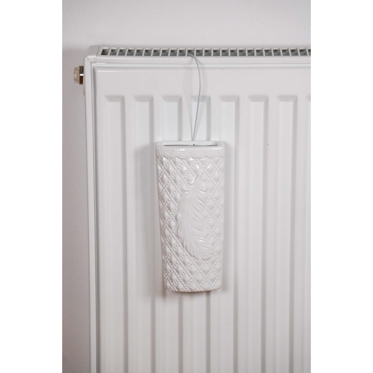 Ceramic humidifier feather white Isabelle Rose