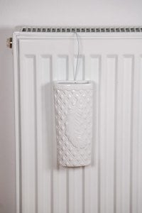 Ceramic humidifier feather white Isabelle Rose