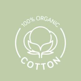 Table Runner, 100% Organic Cotton, Printed | Helga