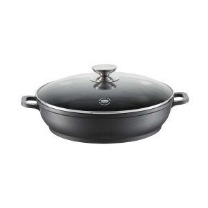 Berndes - Vario Click Braadpan met Glazen Deksel Ø 32 cm - Zwart