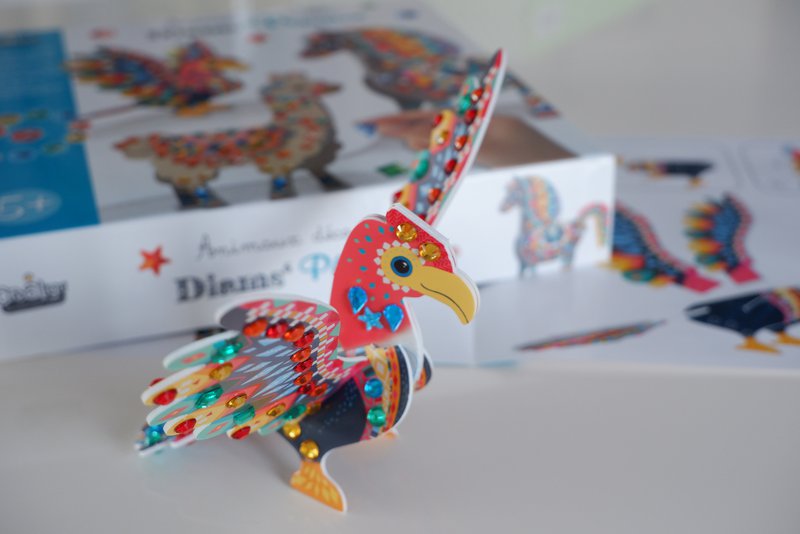 3D dekorative dyr "Peruvianske Diams"