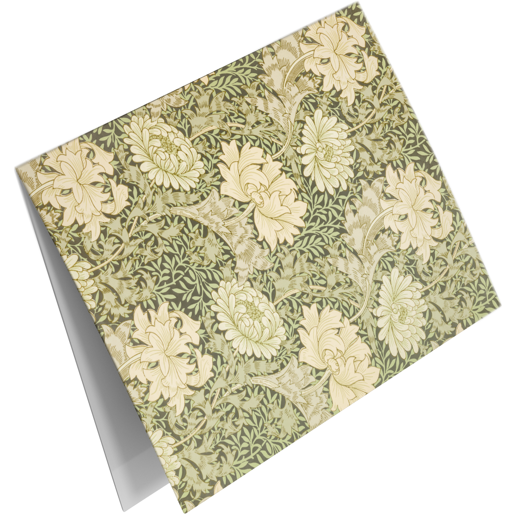 Lykønskningskort sæt Botaniske print