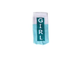 GIRL POWER BLUE SOCKS für Kinder