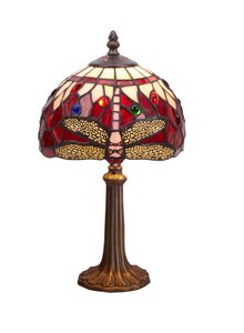 Kleine Tischlampe Tiffany Durchmesser 20cm Belle Rouge Serie LG199400P