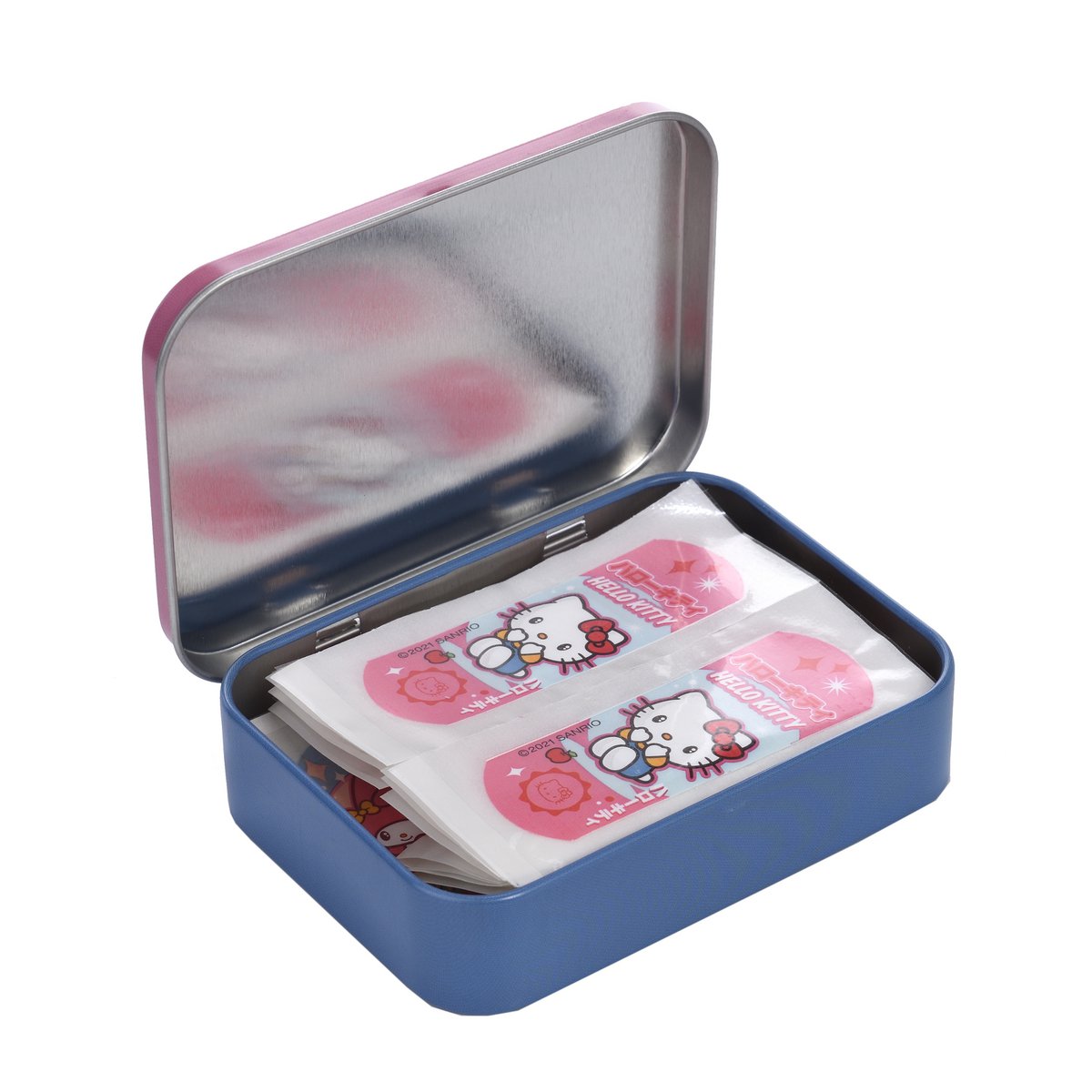 SNOOPY BAND AIDS RED METAL BOX DL-12 Copy