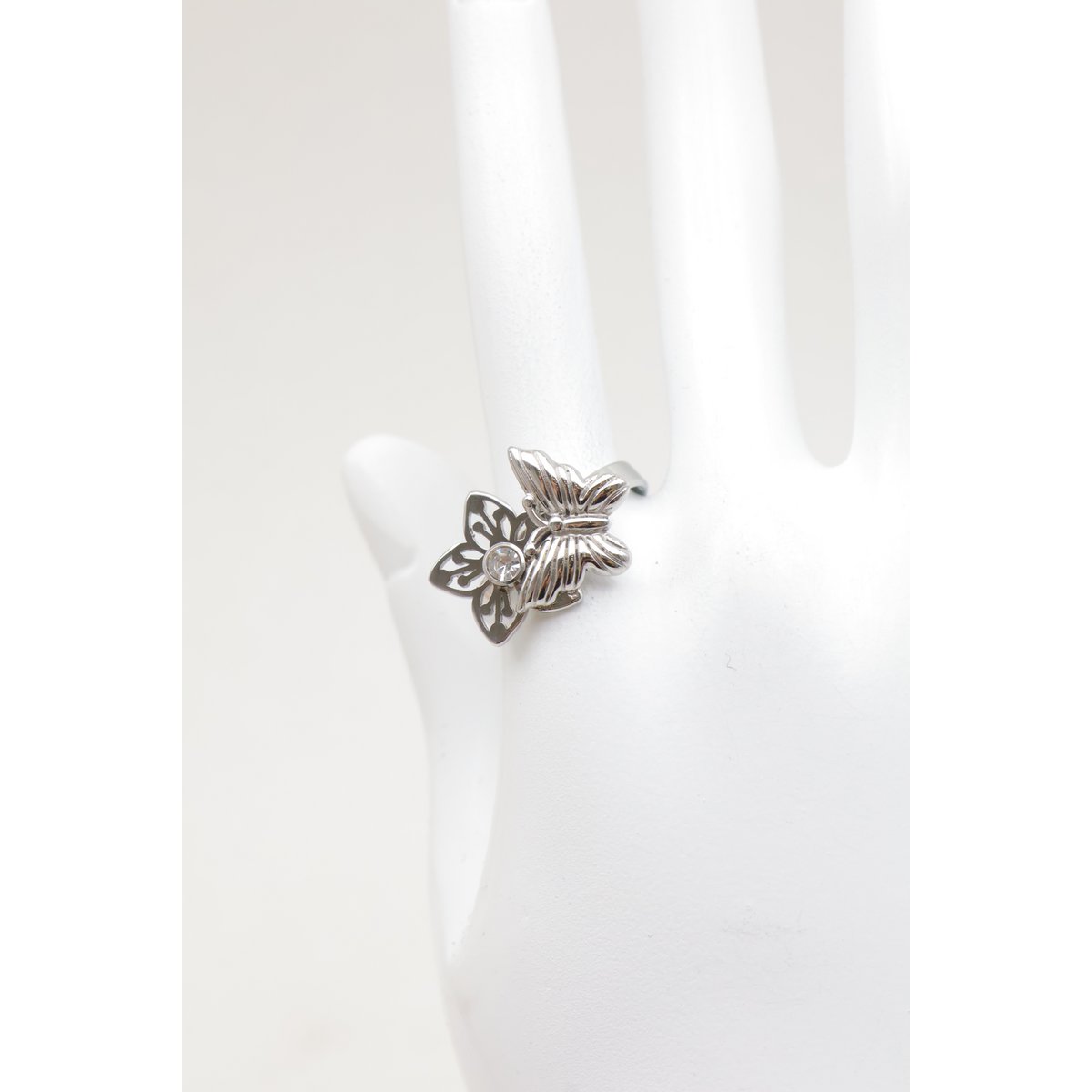 Bague en acier inoxydable ajustable