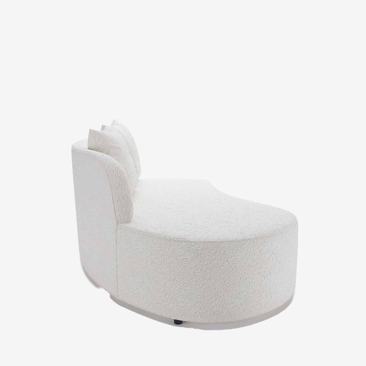 Sofa module – Alba white terry corner chair